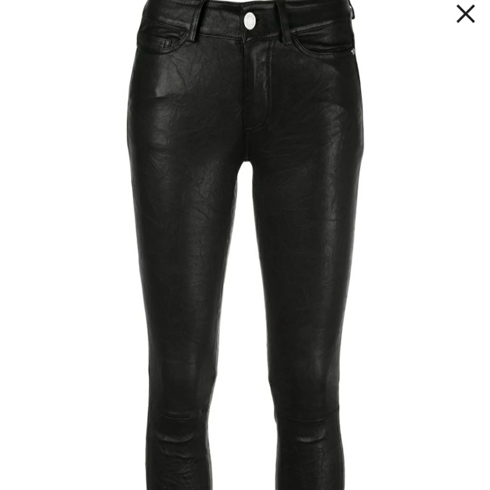 BNWT Zadig & Voltaire Phlame Crinkle leather pant